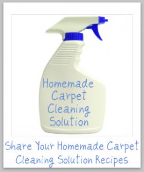 homemade carpet cleaning service answer