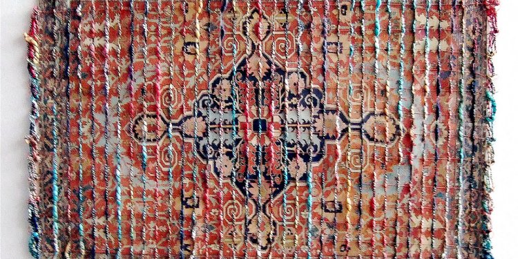 DIY Woven rug